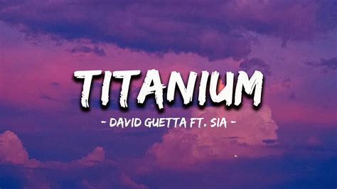 titanium lyrics traduzione